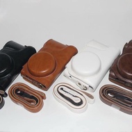 Suitable for Samsung GC100 Leather Case GC110 GC100 GC200 Camera Bag Protective Case Shoulder Bag Ca