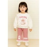 COD / GIRLS CUBRAI STELAN PUMPKIN MOTIF COLOR CREAM USAI 2 YEARS - 10 YEARS