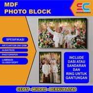 PHOTO FRAME 9MM MDF BLOCK PHOTO/ | AESTHETIC WALL PHOTOS
