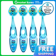 Jordan | Bàn chải đánh răng cho trẻ mới biết đi Jordan Bước 2 3-5 tuổi 4 chiếc Chăm sóc tóc và răng 