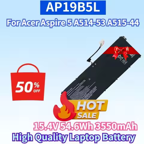 AP19B5L 15.4V 54.6Wh 3550mAh Li-ion Rechargeable Battery for Acer Aspire 5 A715-41G A515-56 A515-55