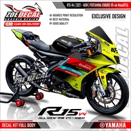 Latest FULL BODY Decal New Yamaha R15 V4 R15 M Motif/ Livery PERTAMINA ENDURO VR-46 2026 New Livery 