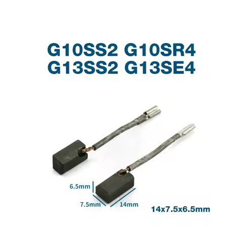 Carbon Brush for Hitachi G10SS2 G10SR4 G13SS2 G13SE4 Angle Grinder Carbon Brush Power Tool Replaceme