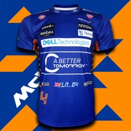 F1 Mclaren F1 Round Neck T-Shirt Team Shirt Lando Norris Model (LN_04) FM0030 Size S-3XL
