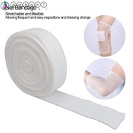 AARON1 Mesh Bandage, Retainer Elastic Elastic Net Tubular Bandage, Tubing Tubular Gauze Fix Breathable White Polyester Adults Wrist