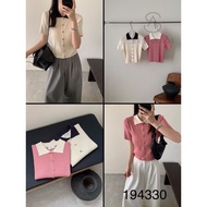 B272 One K 2 tone gold button