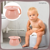 🍳 Pink PP Portable Urinal Pail with Lid for Urine Storage