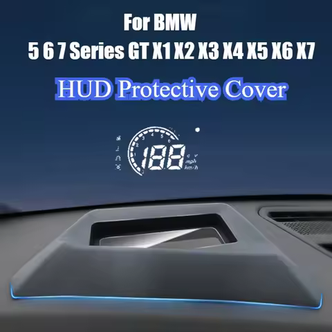 Car HUD Protective Cover Head Up Display Trim Frame Protection For BMW 5 6 7 Series GT X1 X2 X3 X4 X