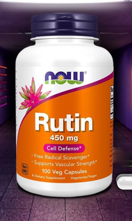 Rutin 450 MG 100 Capsules by NOW FOODS