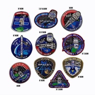 Original original NASA embroidered Velcro seal U.S. CRS space station badge flight jacket armband Apollo SpaceX