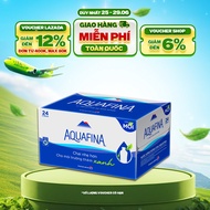 [SALE 25.6] Thùng 24 Chai Nước tinh khiết Aquafina (500ml/chai)