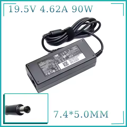 19.5V 4.62A 90W Laptop AC Adapter Charger For DELL E4300 E4310 E5400 E5410 E5420 E5500 1420 1501 152