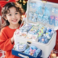 Little Girl Birthday Gift New Year Girl Jewelry Box 5 Children Toys 6 Hair Accessories Gift Box Set 