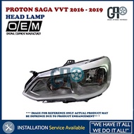 PROTON SAGA VVT 2016 - 2019 HEAD LAMP FRONT LIGHT LAMPU DEPAN NEW