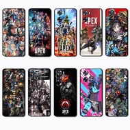 for OPPO A57 A72 A73 A74 A77 J11 Apex Legends Black edged TPU phone case | showcasing the beauty of 