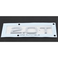 Genuine Audi A3 8P 8V A4 B7 B8 B9 A5 B7 B8 A6 C6 C7 A7 C7 '2.0T' Emblem Inscription Chrome 8H0853743