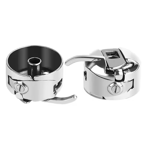 Sewing Machine Metal Bobbins Case Stainless Steel Reverse Bobbin Box for Singer Brother Janome House