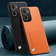Luxury PU Leather Case For Motorola Moto G05 Back Cover Matte Shockproof Silicone Full Protection Ph