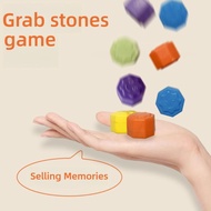 ❥boaidsk❥ 【buy 1 Take 1】 Squid Game Korean Traditional Play Game Jack Gonggi Pebbles Stone Set Case 
