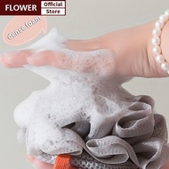 FOF 1 Piece Of Soft Loofah Sponge Bath Ball For Soap 2-in-1 Soap Dispenser And Body Scrub Bathroom E