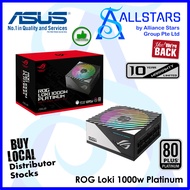 (ALLSTARS : DIY PSU PROMO) ASUS ROG LOKI 1000W Platinum SFX Power Supply / ATX3.0, 80+Platinum (ROG-LOKI-1000P-SFX-L-GAMING) (Warranty 10years with BanLeong)