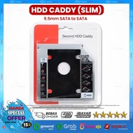 9.5mm & 12.7mm Thin Laptop HDD Caddy – DVD to Hard Disk Slot