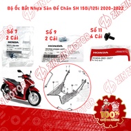 Bộ Ốc Dàn Áo Bắt Sàn Để Chân SH 150i/125i 2020 2021 2022 Chính Hãng - ZZM
