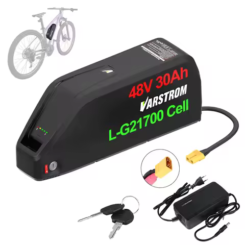 [US Direct ] Hailong Max 48V 30AH 52V 25AH 20AH Battery Ebike High Capacity Battery 40A BMS Downtube