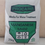 Manganese MnO2 PROCARB / manganese water filter media