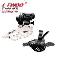 LTWOO AX12 2 Speed Left Shifter Front Derailleur Compatible With 2x12 Speed Shifter FD Mountain Bike