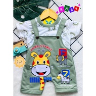 Baby Jumpsuit Newborn Baby Jumper Baby Jumpsuit Baby Clothes 0-8 months ZOO CHARACTER motif.