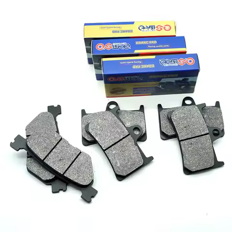 Motorcycle Front Rear Brake Pads for YAMAHA TDM900 Non ABS 2002-2015 TDM900A 2005-2013 TDM900X (5PSF