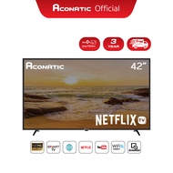 Aconatic Smart TV Full HD สมาร์ททีวี  Netflix 42 นิ้ว รุ่น 42HS400AN Ver 5.3 (รับประกันศูนย์ 3 ปี) As the Picture