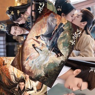 Till The End Of the Moon Bai Lu Luo Yunxi Poster Dormitory Wall Sticker 8pcs