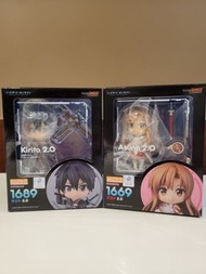 日版黏土人1689 & 1669 桐人亞絲娜 #刀劍神域