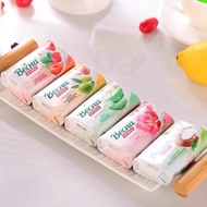 Russia Original Packaging Imported Vegetable Soap 90g Block Rose Almond Aloe Vera Strawberry Coconut