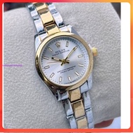 Stock baru【Datejust】 Rolex Jam tangan perempuan quartz analog women's Watches 32mm stainless steel n