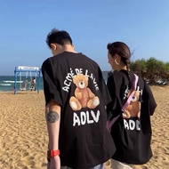 Unisex t-shirt oversize top adlv acme de la vie bear
