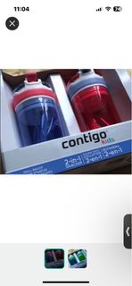 Contigo water bottle with snack compartment