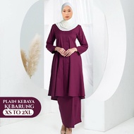 size: XS-2XL Kebaya Kebarung Plain Songket Aura | Klasik Songket Tenun | 100% Cotton"