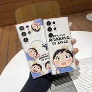 For Samsung S25 Ultra S24 S23 FE S22 S21 Bojji Phone Case For Samsung A55 A56 A16 A17 A15 A14 A06 A0