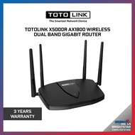 Totolink X5000R AX1800 WiFi 6 Gigabit Wireless WiFi Router For UniFi, Maxls Fiber, Time Fibre