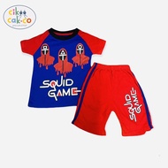 Playset Squid Game Kids Brand SKL / Baju Squid Game Budak