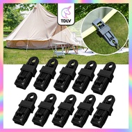 TDLV 1PCS Heavy Duty Tarp Clips Awning Clamps Set Lock Grip Camping Tent Canopy RV Awning Tarp Clip Fixed Plastic Clip