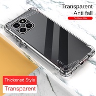 Casing for Honor X6a X 6a X6 A HonorX6a 4G 5G 2023 Phone Case Transparent Air-bag Shockproof Soft Silicone Protect Back Cover for Honor X8 X8A 5G X 8