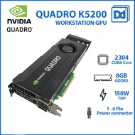 NVIDIA Quadro K5200 8GB Workstation Graphic Card การ์ดจอ ทำงาน