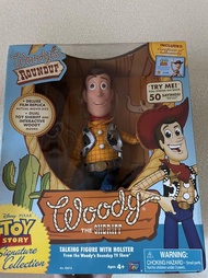 反斗奇兵 英文發聲珍藏版胡迪公仔​手辦（50+對白）​Toy Story Woody Talking Doll (50+ English Phrases)​