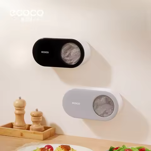 ECOCO Food Cover Cling Film Storage Box Elastic Wrap Fresh Keeping Bag Container Shower Cap Shoe Kit