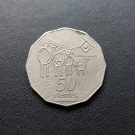 Koin Australia 50 Cents Commemorative | Uang Asing Mancanegara TP644
