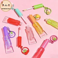 Better 6ml Lip Gloss Tubes Empty ABS+PET Big Brush Rod Round Cosmetic Tube Clear Lip Balm Bottle Ref